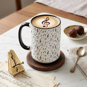 Musiksymbole Tasse