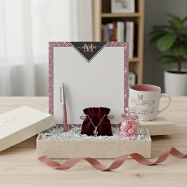 Musiksymbolen personalisiertes Notizblock