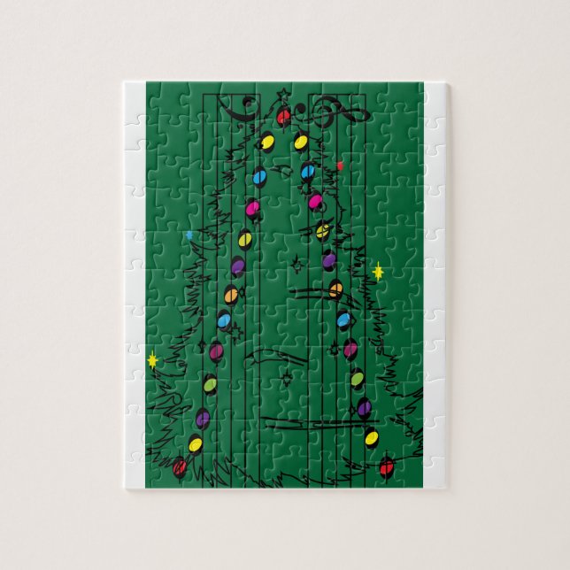 Musiksymmetrie, Weihnachtsbaum (Vertikal)