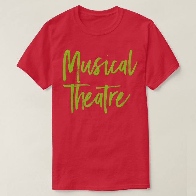 MUSIKTHEATER-Probe T-Shirt (Design vorne)