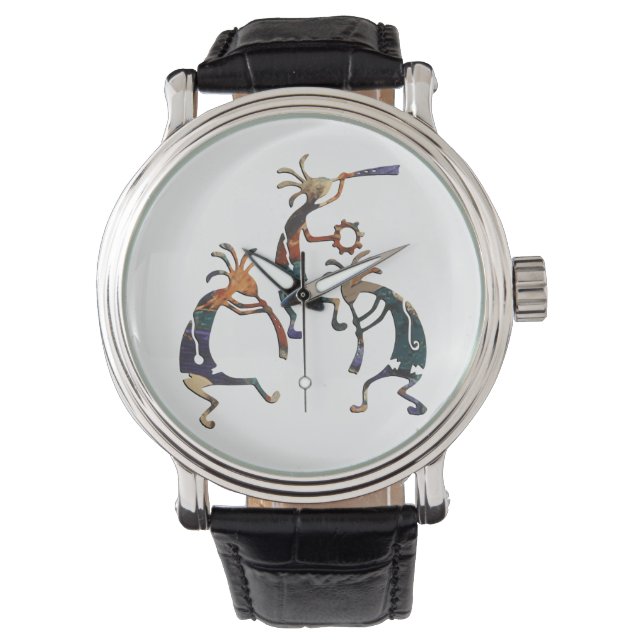Musiktrio KOKOPELLI + Ihre Ideen Armbanduhr (Vorderseite)