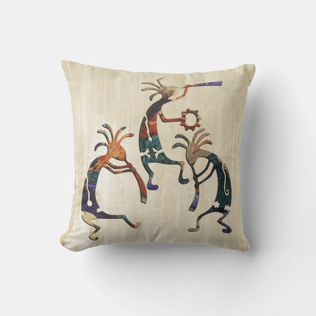 Musiktrio KOKOPELLI + Ihre Ideen Kissen (Vorderseite)