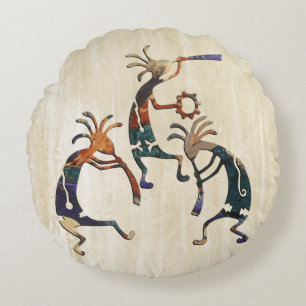 Musiktrio KOKOPELLI + Ihre Ideen Rundes Kissen