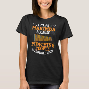 Musikunterricht in Marimba Instrument Player Begin T-Shirt