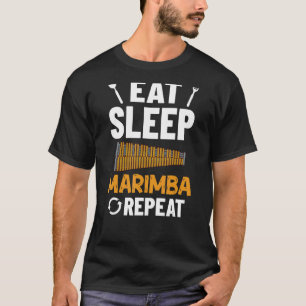 Musikunterricht in Marimba Instrument Player Begin T-Shirt
