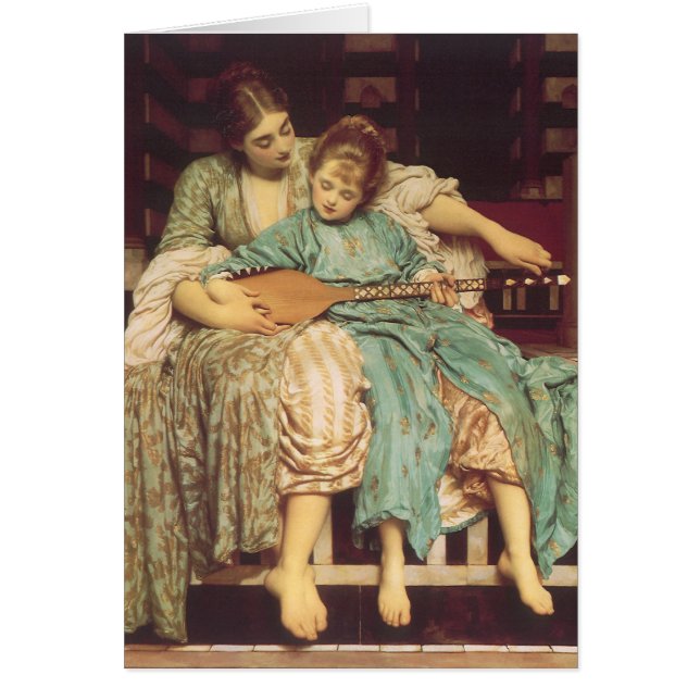 Musikunterricht von Lord Frederic Leighton (Vorne)