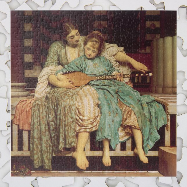 Musikunterricht von Lord Frederic Leighton (Von Creator hochgeladen)