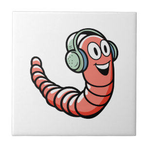 Musikwurm Fliese
