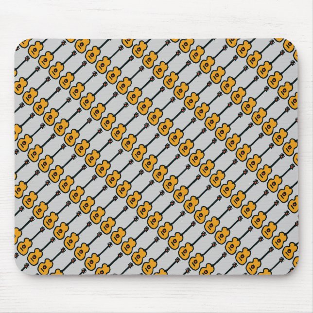 Musikzeicheninstrumente Mousepad (Vorne)