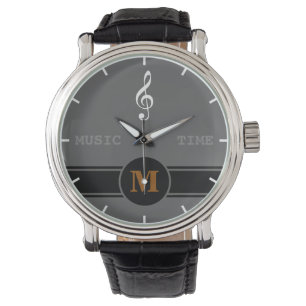 Musikzeit personalisiert armbanduhr