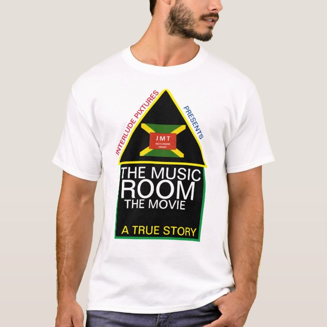 MUSIKZIMMER. DER FILM. Männer Basic T-Shirt (Vorderseite)