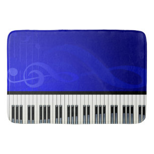 Musique 6 tapis de bain