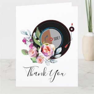 musique adulte, carte de remerciements