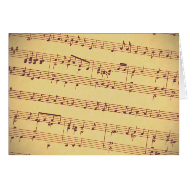 Musique Antique Sheet (Devant horizontal)