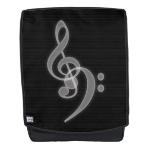 Musique - Arbre et Basse Clé Boldface Sac à dos