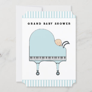 Musique baby shower Invitations thématiques