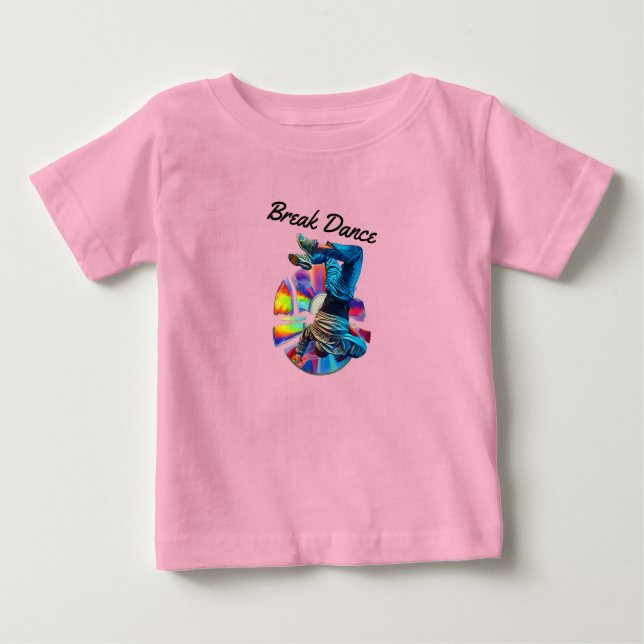 Musique - Break Dance Baby T-Shirt (Devant)