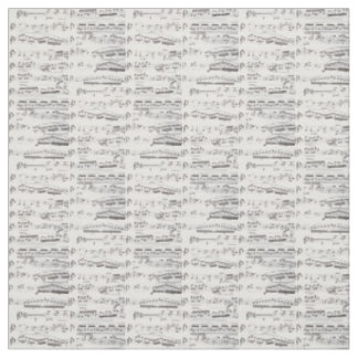 Musique de feuille unique, tissu d'illustration
