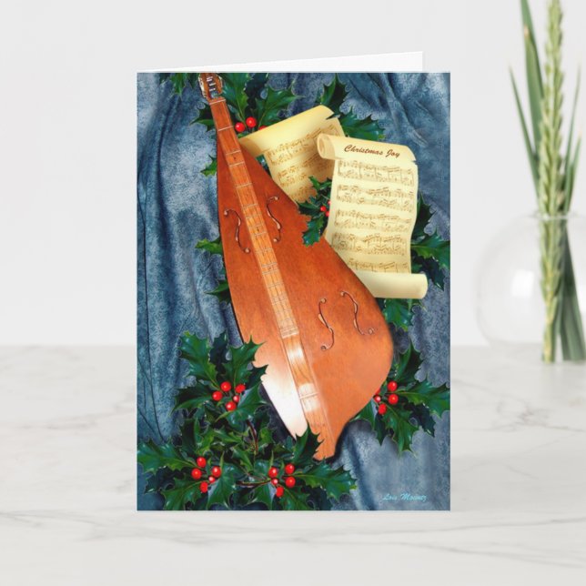 Musique de la carte Noël (Devant)