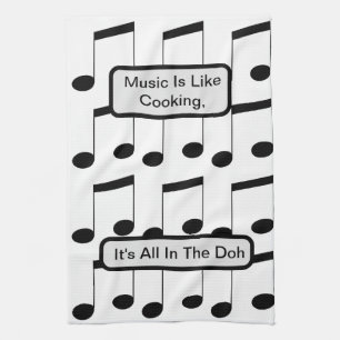 Musique Drôle, Comme Cuisine, Serviette De Thé