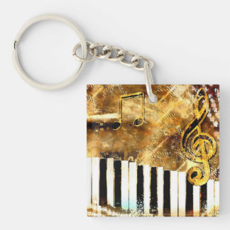 Musique et notes élégantes pour piano
