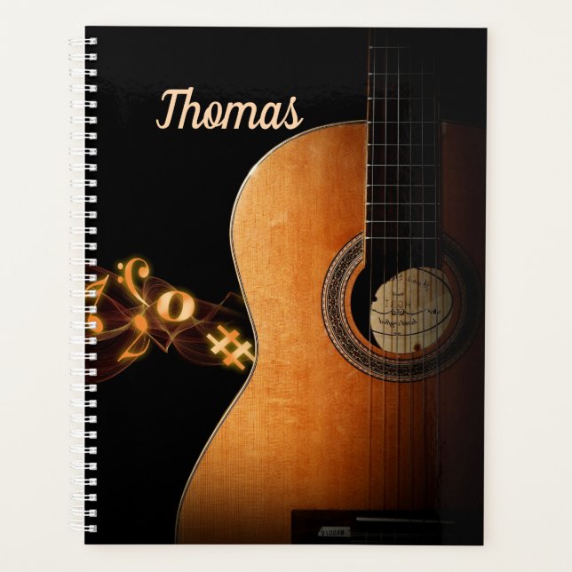 Musique guitare personnalisée (Devant)