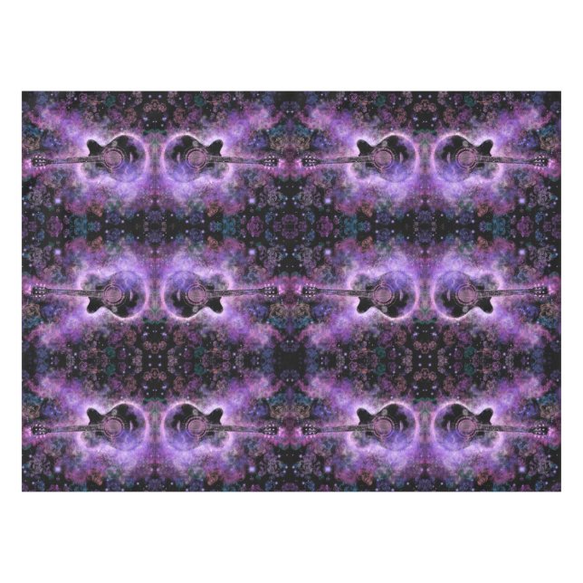 Musique guitare romantique Nappe violette (Devant (Horizontal))