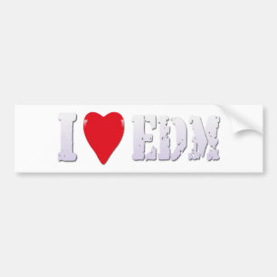 Musique I Heart EDM (Club Sound Music) - Sticker