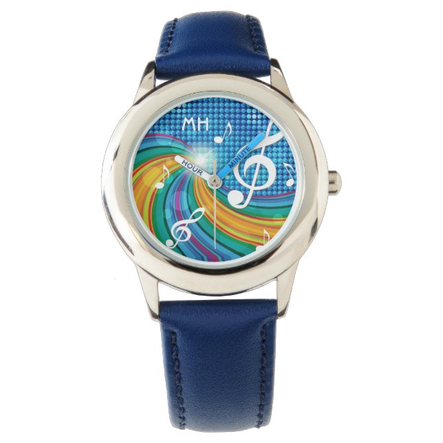 Musique Illustration montres monogrammes personnal (devant)