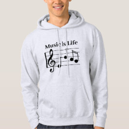 Musique Mashup Musique est sweat - shirt à capuche