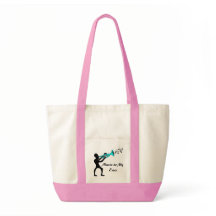 Musique Mashup rose et crème sac fourre-tout jazzy