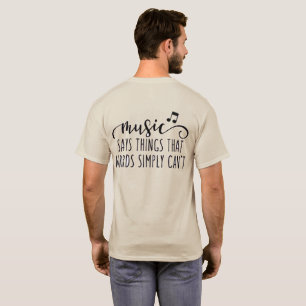 musique mens tshirts jazz saxophone joueur de lait