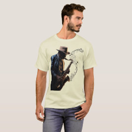 musique mens tshirts soul saxophone player