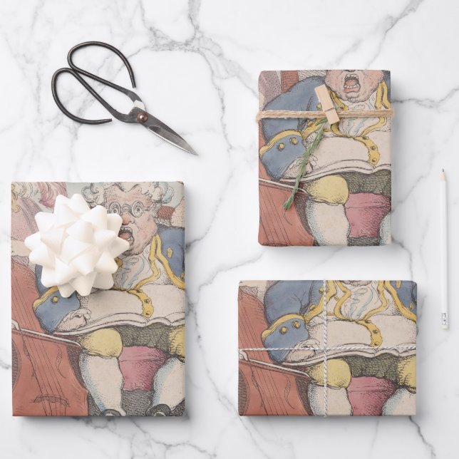 Musique - Papier cadeau enveloppant (Recto)