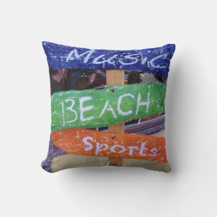 Musique, Plage, Coussin sportif !