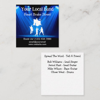 Musique Rock Cartes de visite