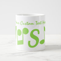 MUSIQUE tasses personnalisées