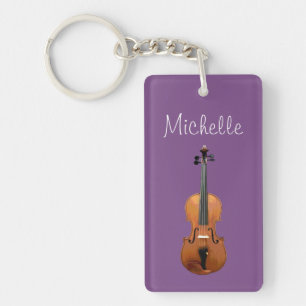 Musique violet monogramme