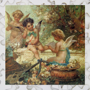 Musizierende Engel von Hans Zatzka, Victorian Fine