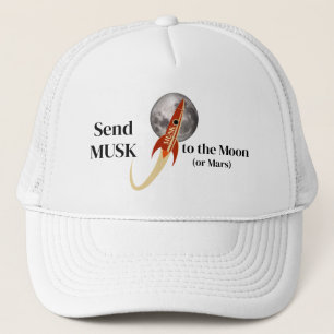Musk Trucker Hat Truckerkappe