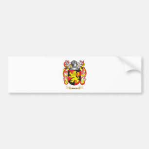 Muskatblüten-Wappen (Familienwappen) Autoaufkleber