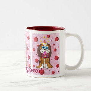 Muskatnuss der Hund bin ich nicht eine Zweifarbige Tasse