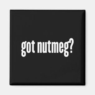Muskatnuss Hat Muskatnuss Lustige Muskatnuss Magnet