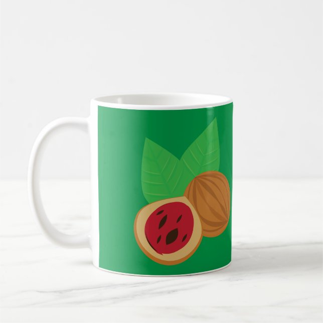 Muskatnuss Kaffeetasse (Links)