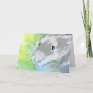 "Muskatnuss-" leere Gruß-Karte Karte