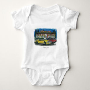 MUSKEL-AUTO-RESTAURANT BABY STRAMPLER
