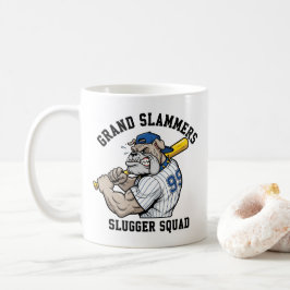 Muskel Bulldog Baseball Team Spirit Kaffeetasse
