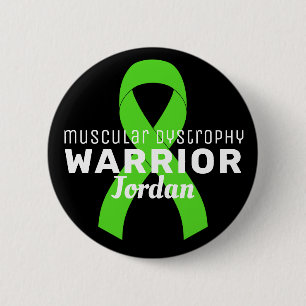 Muskel-Dystrophie-Ribbon-schwarzer Knopf Button