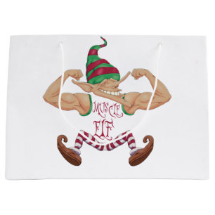 Muskel Elf Große Geschenktüte
