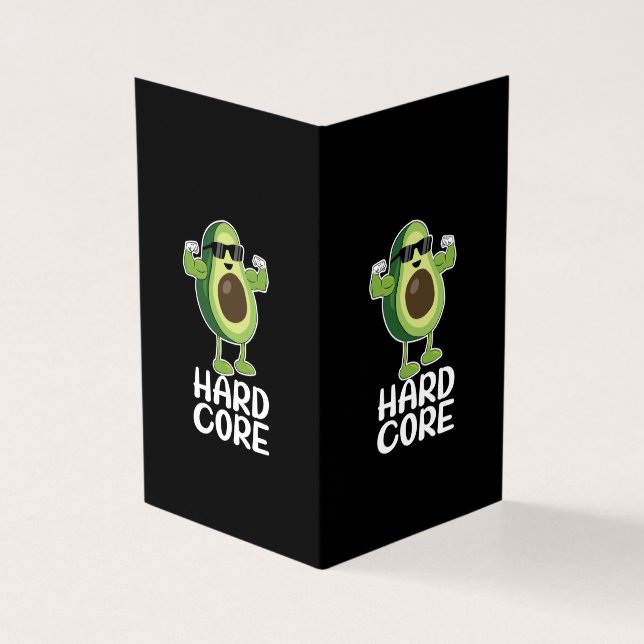 Muskel Hardcore Avocado Funny (Vorderseite)